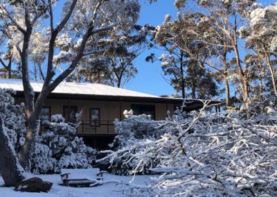 Accommodation in the snow