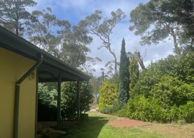 Rear of the meditation hall