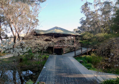 Walkway to administration building